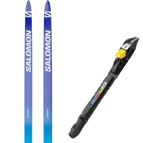 SALOMON S/MAX SKATE JR + SALOMON SNS UNIVERSAL JUNIOR 1 SALOMON S/MAX SKATE JR + SALOMON SNS UNIVERSAL JUNIOR