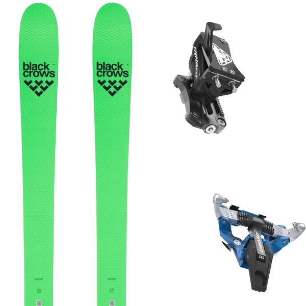 BLACK CROWS NAVIS FREEBIRD + DYNAFIT SPEED TURN BLUE 1 BLACK CROWS NAVIS FREEBIRD + DYNAFIT SPEED TURN BLUE