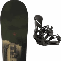 ROSSIGNOL SAWBLADE + BURTON MISSION BLACK