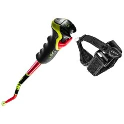 LEKI WORLDCUP LITE GS 3D RED/BLACK/NEON YELLOW 23 -SnowPro Ski Deals Store 9 117595 worldcup lite gs 3d red black neon yellow 652 65901 03