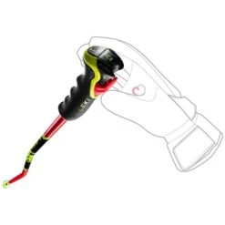 LEKI WORLDCUP LITE GS 3D RED/BLACK/NEON YELLOW 23 -SnowPro Ski Deals Store 9 117595 worldcup lite gs 3d red black neon yellow 652 65901 04