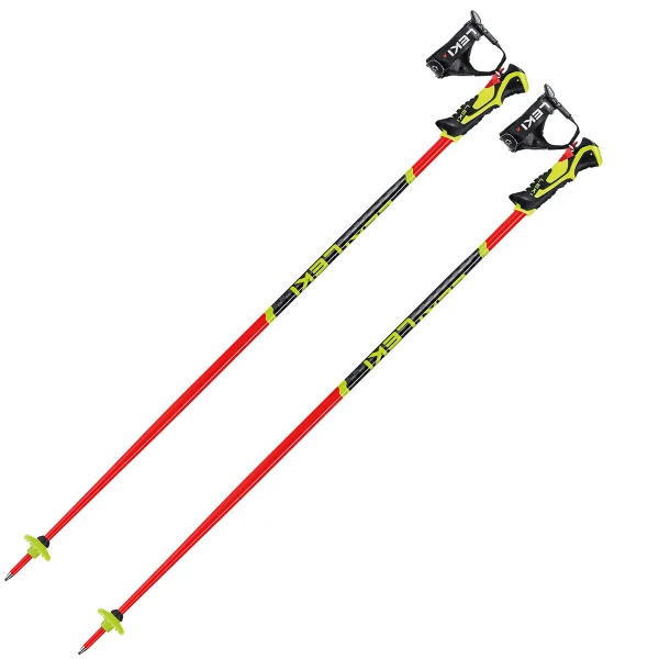 LEKI WORLDCUP LITE SL 3D RED/BLACK/NEON YELLOW 23 1 LEKI WORLDCUP LITE SL 3D RED/BLACK/NEON YELLOW 23