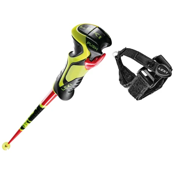 LEKI WORLDCUP LITE SL 3D RED/BLACK/NEON YELLOW 23 3 LEKI WORLDCUP LITE SL 3D RED/BLACK/NEON YELLOW 23 - Image 3