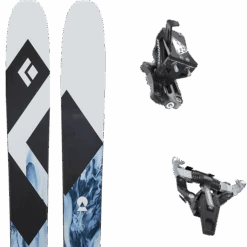 BLACK DIAMOND HELIO CARBON 104 + DYNAFIT SPEED TURN BLACK/SILVER