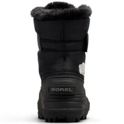 SOREL CHILDRENS SNOW COMMANDER BLACK/CHARCOAL 23 -SnowPro Ski Deals Store 9 118114 childrens snow commander black charcoal 1869561010 04