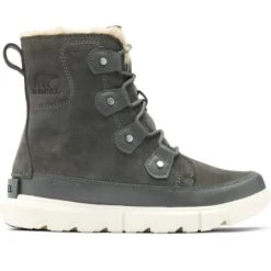 SOREL EXPLORER II JOAN WP W GRILL/FAWN 23
