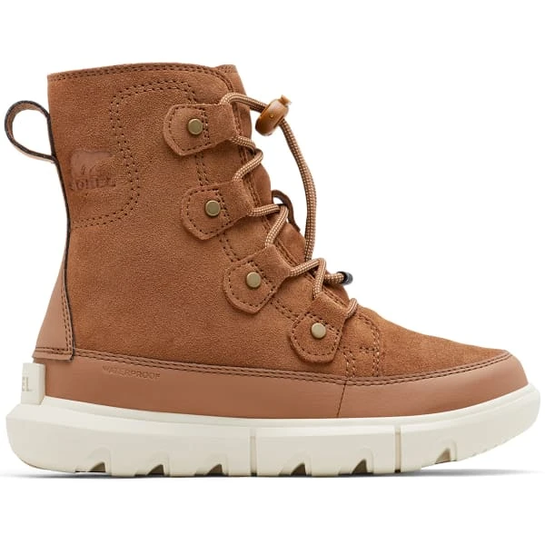 SOREL YOUTH EXPLORER LACE VELVET TAN CHA 23 1 SOREL YOUTH EXPLORER LACE VELVET TAN CHA 23