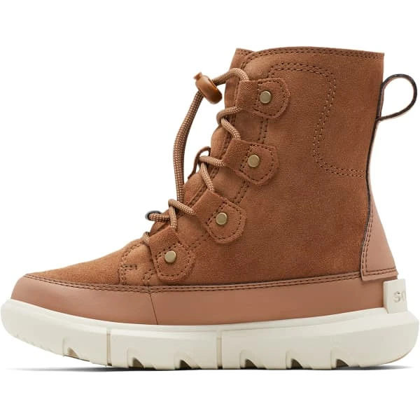 SOREL YOUTH EXPLORER LACE VELVET TAN CHA 23 2 SOREL YOUTH EXPLORER LACE VELVET TAN CHA 23 - Image 2