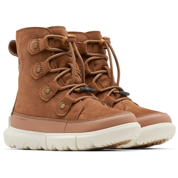 SOREL YOUTH EXPLORER LACE VELVET TAN CHA 23 6 SOREL YOUTH EXPLORER LACE VELVET TAN CHA 23 - Image 6