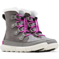 SOREL YOUTH EXPLORER LACE QUARRY, BRIGH 23 -SnowPro Ski Deals Store 9 118184 youth explorer lac quarry brigh 2020631052 06