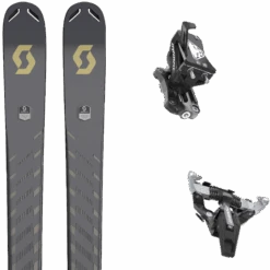 SCOTT SUPERGUIDE FREETOUR + DYNAFIT SPEED TURN BLACK/SILVER