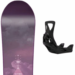 NITRO MERCY W + BURTON STEP ON W BLACK
