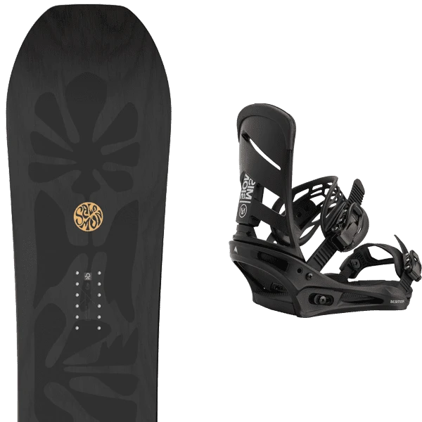 SALOMON HIGHPATH + BURTON MISSION BLACK 1 SALOMON HIGHPATH + BURTON MISSION BLACK