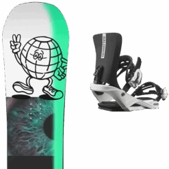 SALOMON SLEEPWALKER GROM + SALOMON RHYTHM JR BLACK/WHITE