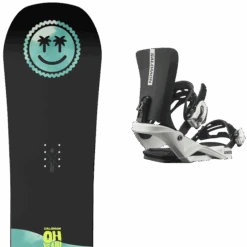 SALOMON OH YEAH GROM + SALOMON RHYTHM JR BLACK/WHITE