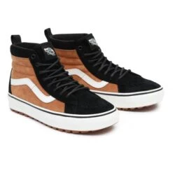 VANS UA SK8-HI MTE-1 BLACK/BROWN/WHITE 23 10 VANS UA SK8-HI MTE-1 BLACK/BROWN/WHITE 23 -SnowPro Ski Deals Store 9 120276 ua sk8 hi mte 1 black brown white vn0a5hzy5bj 05