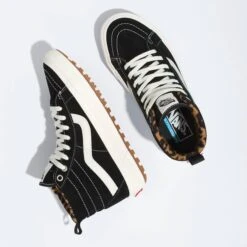 VANS UA SK8-HI MTE-1 BLACK/LEOPARD 23 -SnowPro Ski Deals Store 9 120280 ua sk8 hi mte 1 black leopard vn0a5hzy6d8 03