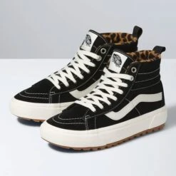 VANS UA SK8-HI MTE-1 BLACK/LEOPARD 23 -SnowPro Ski Deals Store 9 120280 ua sk8 hi mte 1 black leopard vn0a5hzy6d8 05