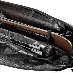 SALOMON SKI BAG SKITRIP 1 PAIR PADDED 195 BLACK 23 -SnowPro Ski Deals Store 9 121061 lc1921000 03