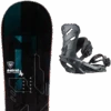 ROSSIGNOL DISTRICT WIDE BLACK + SALOMON RHYTHM STORMY WEATHER