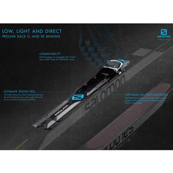 SALOMON S/RACE CLASSIC MED + SALOMON PROLINK RACE CLASSIC 6 SALOMON S/RACE CLASSIC MED + SALOMON PROLINK RACE CLASSIC - Image 6