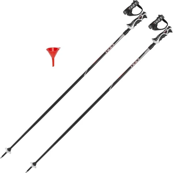 LEKI HOT SHOT S NOIR/ROUGE 23 1 LEKI HOT SHOT S NOIR/ROUGE 23