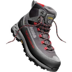 ASOLO ARCTIC GV MM GREY/GUNMETAL/RED 23 -SnowPro Ski Deals Store 9 67958 arctic gv mm grey gunmetal red a1253600 a176 03
