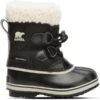 SOREL YOOT PAC NYLON DTV BLACK 23