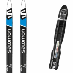 SALOMON AERO GRIP JUNIOR + SALOMON PROLINK ACCESS JR