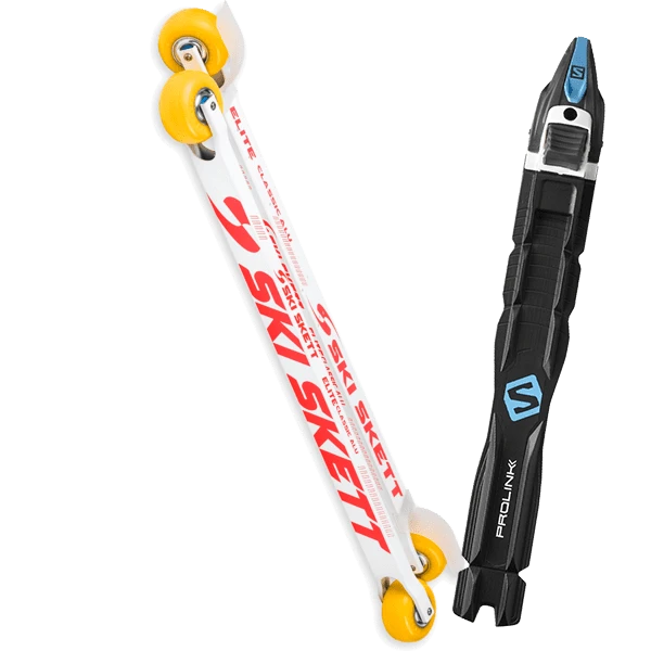 SKI SKETT ELITE CLASSIC PV + SALOMON PROLINK RACE CLASSIC 1 SKI SKETT ELITE CLASSIC PV + SALOMON PROLINK RACE CLASSIC