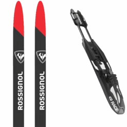 ROSSIGNOL DELTA COMP SKATING JR + ROSSIGNOL RACE JR SKATE