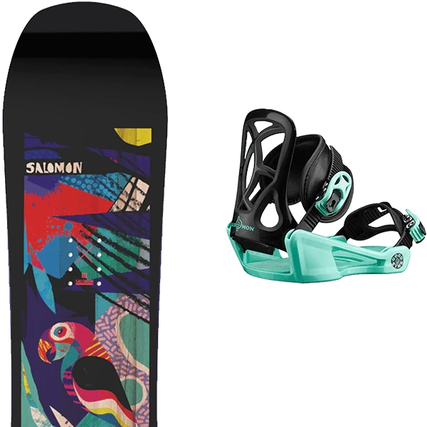 SALOMON GRACE JR + SALOMON GOODTIME XS JR 1 SALOMON GRACE JR + SALOMON GOODTIME XS JR