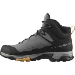 SALOMON X ULTRA 4 MID WINTER TS CSWP QUIET SHADE/BLACK/WARM APRICOT 23 -SnowPro Ski Deals Store 9 92903 x ultra 4 mid winter ts cswp quiet shade black warm apricot l41355200 03