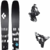 BLACK DIAMOND IMPULSE 104 + DYNAFIT SPEED TURN BLACK/SILVER