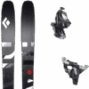 BLACK DIAMOND IMPULSE 98 + DYNAFIT SPEED TURN BLACK/SILVER