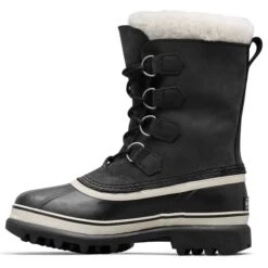 SOREL CARIBOU WP BLACK/STONE 23 -SnowPro Ski Deals Store 9 96522 caribou wp black stone 1003812011 03