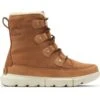 SOREL EXPLORER II JOAN WP VELVET TAN/FAW 23